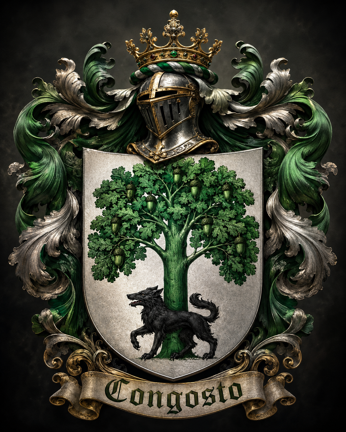 Escudo del linaje Congosto